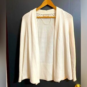 LOFT white sweater